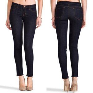 J Brand Super Skinny Jeans Dark Wash Starless